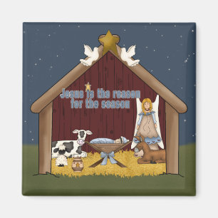 Jesus is the Reason for the Season Magnet