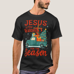 Jesus Is The Reason For The Season Pajamas Kids Ch T-Shirt