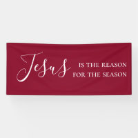 Jesus is the reason for the season Red Christmas