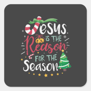 Jesus Is the Reason for the Season Sticker 