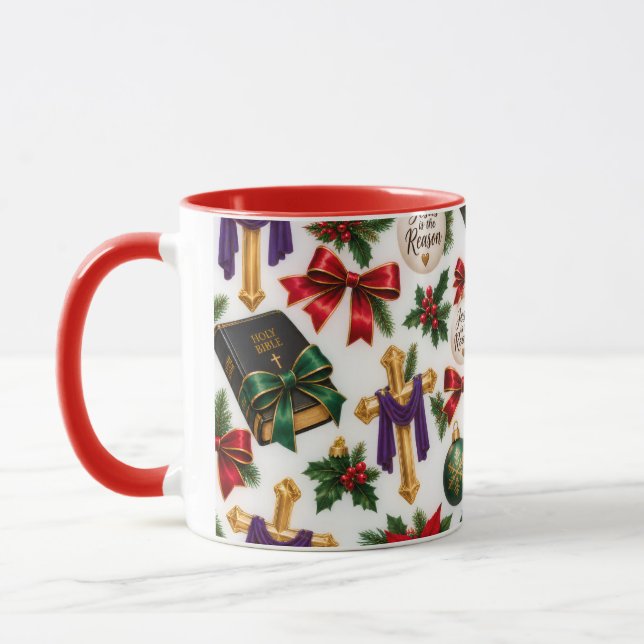 Jesus is the reason mug (Left)