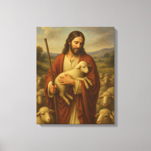 Jesus Is the Shephard #5™ LDS Wall Art Canvas