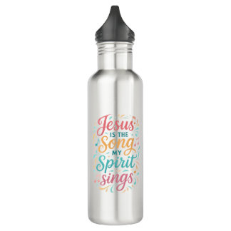 Jesus is the Song my Spirit Sings 710 Ml Water Bottle