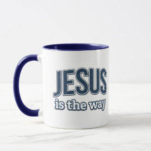 JESUS is the way - Christian Mug