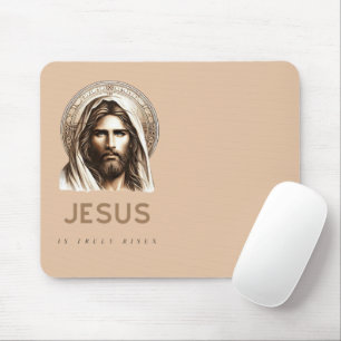 Jesus is truly risen! mouse pad