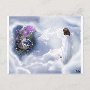 Jesus is Watching Postcard