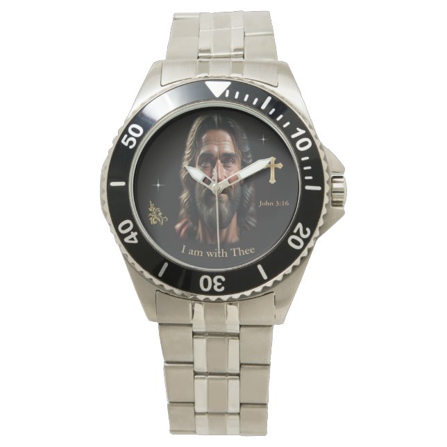 Jesus is with thee watch (Front)