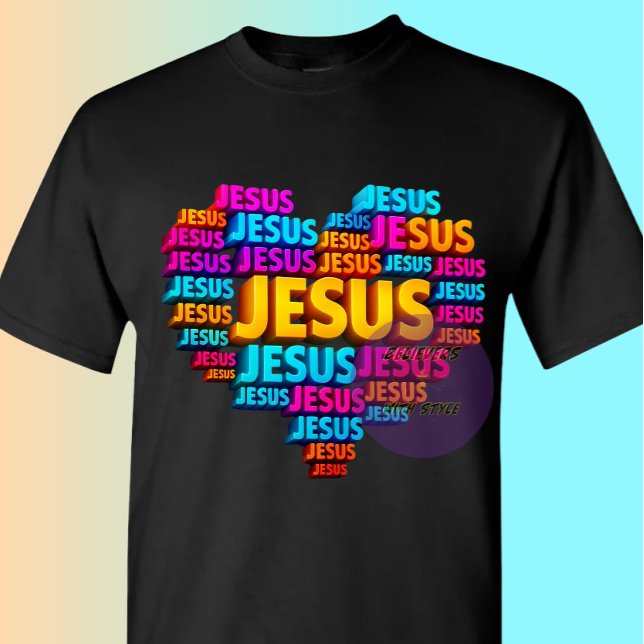 JESUS JESUS JESUS - Christian T-Shirt (Creator Uploaded)