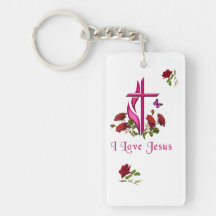 Jesus  keychain