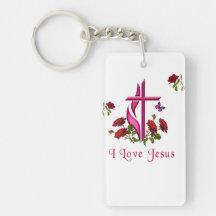 Jesus  keychain