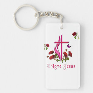 Jesus  keychain
