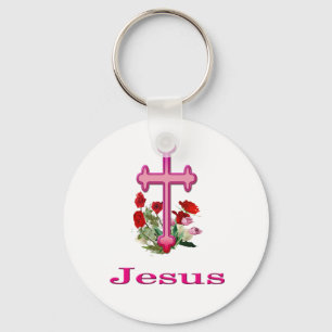 Jesus  keychain