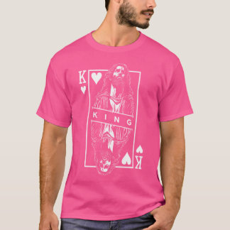Jesus King Of Hearts Faith In Christ Christian Pla T-Shirt