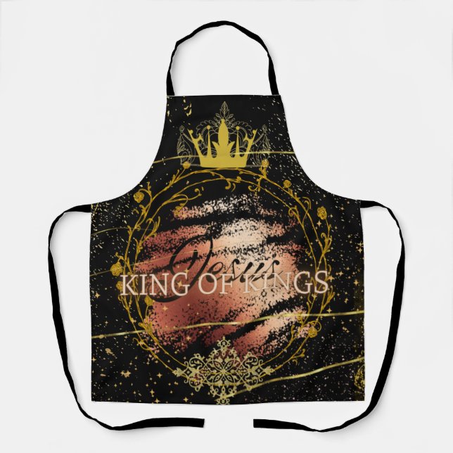 Jesus: King of Kings Apron (Front)