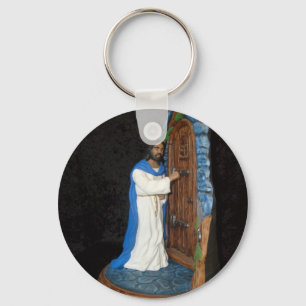 Jesus Knocking At The Door Keychain
