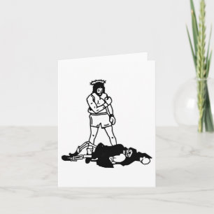 Jesus Knockout Grim Reaper X Jesus Conquers Death  Card