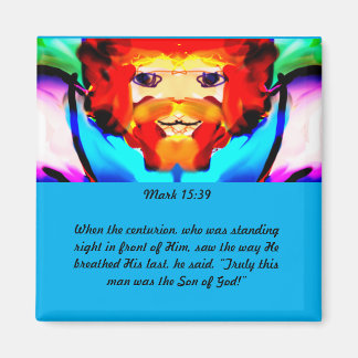 Jesus  know love  wooden box sign magnet keychain