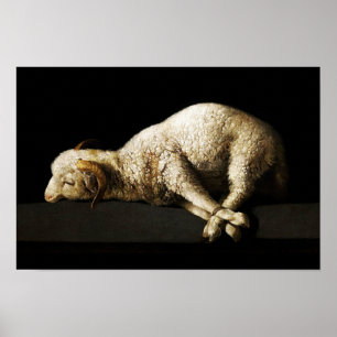 Jesus Lamb of God - Agnus Dei Poster