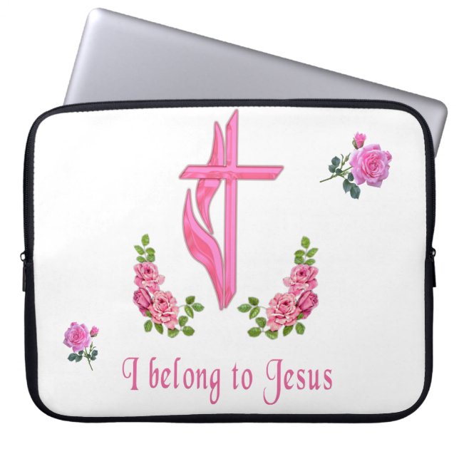 Jesus Laptop Sleeve (Front)