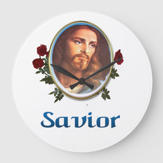 Jesus Large Clock (Front)