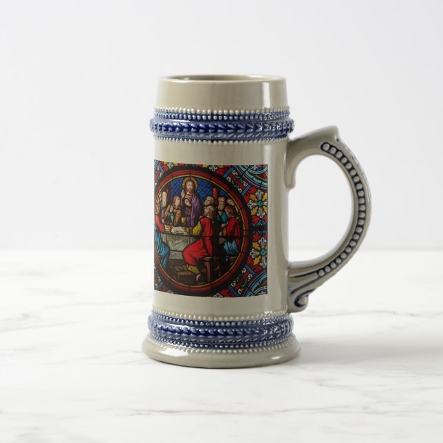 Jesus last meal with his disciples beer stein (Right)