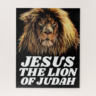 JÉSUS LE LION DE JUDAH CHRISTIAN JIGSAW PUZZLE