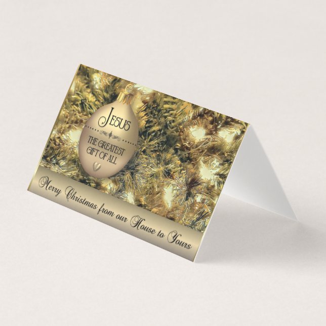 Jésus - Le plus grand cadeau de tous - Blank (Front)