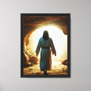 Jesus Leaving the Tomb Canvas Print