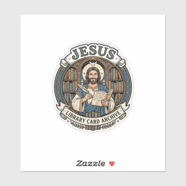 Jesus Library Card Archive Jesus Library Card Arch (Sheet)