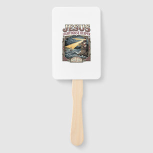 Jesus Lighthouse Keeper Jesus Lighthouse Keeper Ch Hand Fan