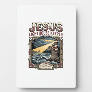 Jesus Lighthouse Keeper Jesus Lighthouse Keeper Ch Plaque