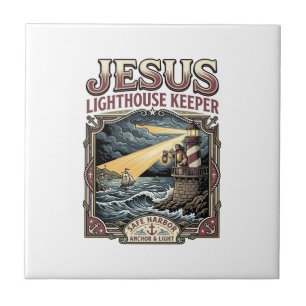 Jesus Lighthouse Keeper Jesus Lighthouse Keeper Ch Tile