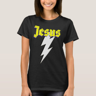 Jesus lightning Bolt Gods son for all humankind T-Shirt