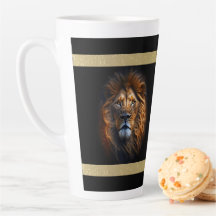 Jésus Lion De Juda Avec Lions Tête Latte Mug