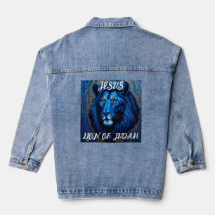 JÉSUS LION DE JUDAH Denim jean Veste