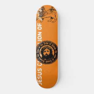 Jesus Lion of Judah Skateboard, 8 1/8" Deck Skateboard