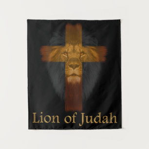 Jesus Lion of Judah Tapestry