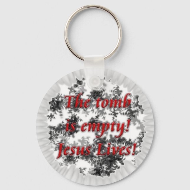 Jesus Lives Keychain (Front)