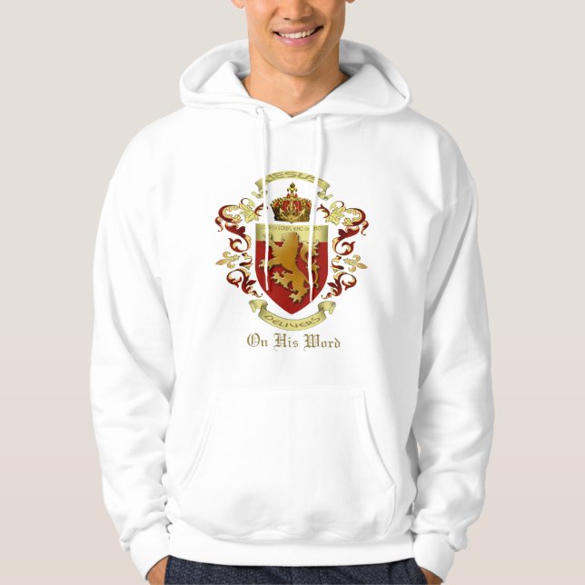 Jésus livre le Sweat - shirt à capuche (Devant)