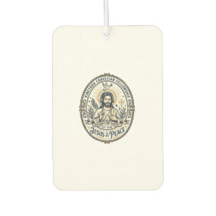 Jesus Lo Fi Study Beats Aesthetic Graphic Tee Chri Air Freshener
