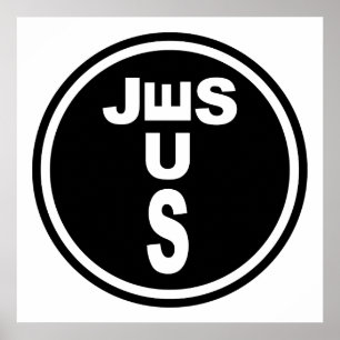 Jesus Logo Poster