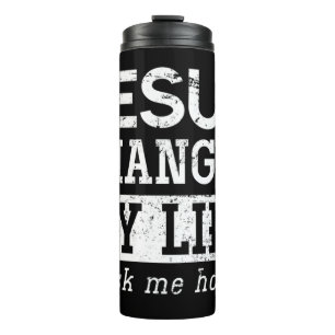 Jesus Lord Christian Gift God Saviour Jesus Pullov Thermal Tumbler