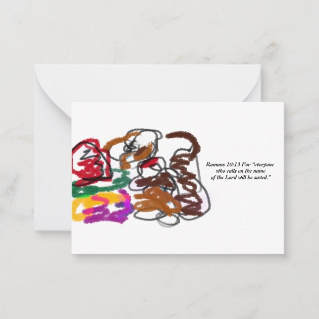 jesus love card (Front)