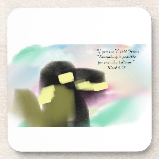 jesus love  coaster (Front)