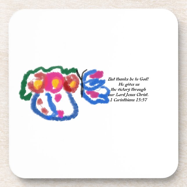 jesus love  coaster (Front)