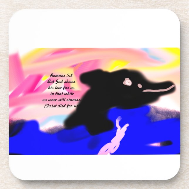 jesus love  coaster (Front)