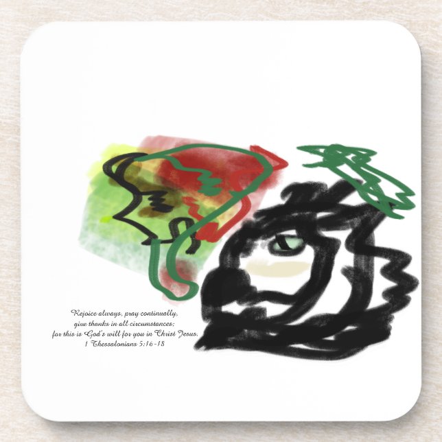 jesus love coaster (Front)