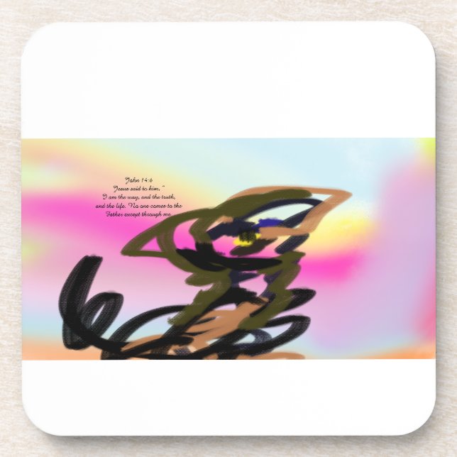 jesus love coaster (Front)