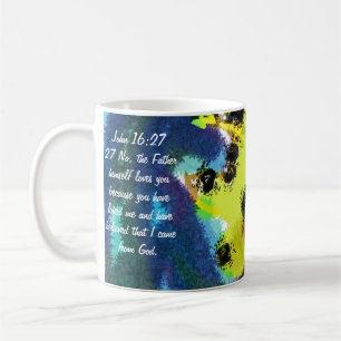 Jesus love coffee mug