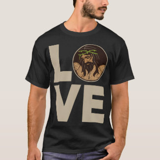 Jesus Love - Crucified Jesus Christian T-Shirt